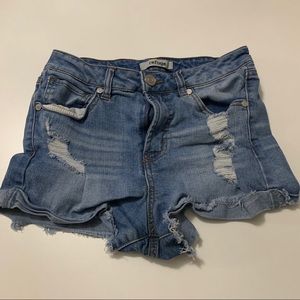 4/$20 High Waisted Ripped Shorts